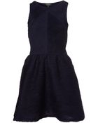 Topshop Texture Pleat Tunic - Lyst