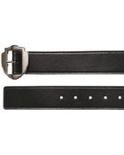 Saint Laurent Brushed Leather Belt - Lyst