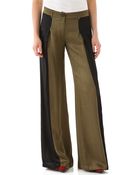10 Crosby Derek Lam Colorblock Wide Leg Trousers - Lyst