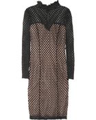 Alice By Temperley Davis Polkadot Stretch Tulle Dress - Lyst