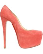 Christian Louboutin 160mm Daffodile Suede Pumps - Lyst
