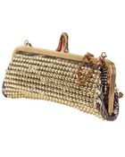 Christian Louboutin Miss Loubi Ayers Spikes Clutch - Lyst