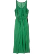 Club Monaco Diane Silk Maxi Dress - Lyst