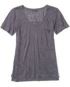 Club Monaco Rainey Linen Tee - Lyst