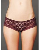 Free People Lacey Basic Hipster Undie - Lyst