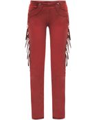 Isabel Marant Riley Coated Midrise Skinny Jeans - Lyst