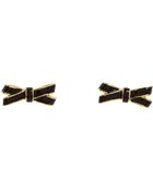 Kate Spade Double Bow Studs - Lyst