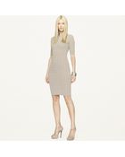 Ralph Lauren Black Label Cabled Cashmere Dress - Lyst