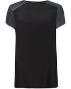 AllSaints Blocked T-shirt - Lyst