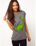ASOS Collection T-shirt with Dinosaur Print - Lyst