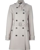 Burberry Brit Trench Coat - Lyst