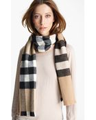 Burberry Cashmere Merino Wool Scarf - Lyst