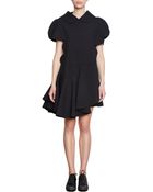 Comme Des Garçons Ruffled Hem Dress - Lyst