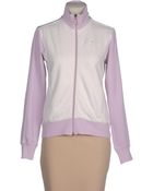 Diadora Zip Sweatshirt - Lyst