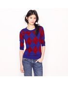 J.Crew Tippi Sweater in Argyle - Lyst