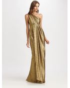 Notte By Marchesa Lamé Gown - Lyst