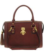 Asos Owl Tassel Bowler Bag - Lyst