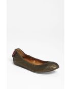 Lanvin 10th Anniversary Embroidered Ballet Flat - Lyst