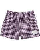 Thom Browne Check Boxers - Lyst