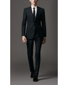 Burberry Slim Fit Lambswool Suit - Lyst