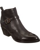 Sartore Side Buckle Ankle Boot - Lyst
