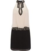 Karen Millen Colourblock 20s Dress - Lyst