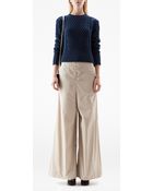 Acne Studios Lia Cable Navy - Lyst