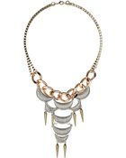 Topshop Crescent Collar - Lyst