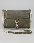 Rebecca Minkoff Mac Clutch Sage - Lyst