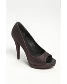 Vera Wang Lavender Selima Peep Toe Pump - Lyst