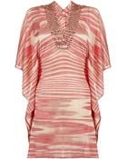 Missoni Mare Embellished Striped Kaftan - Lyst