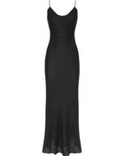 T By Alexander Wang Brocade Maxi Slip Dress - Lyst