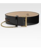 McQ by Alexander McQueen Wide Victorian Chain Belt - Lyst