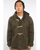 Obey The Porter Jacket in Dark Army - Lyst