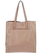 Valentino Studded Tote - Lyst