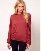 ASOS Collection Volume Sleeve Top - Lyst