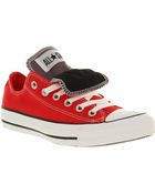 Converse All Star Ox Low Double Tongue Varsity - Lyst