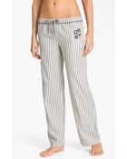 DKNY Pattern Play Flannel Pajama Pants - Lyst