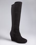 Enzo Angiolini Tall Platform Wedge Dress Boots Pierre - Lyst