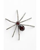 Judith Jack Bejeweled Brooches Spider Pin - Lyst