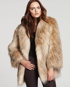 Juicy Couture Feather Faux Fur Jacket - Lyst