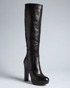 Michael Kors Michael Tall Platform Boots Lesly High Heel - Lyst