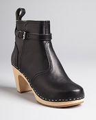 Swedish Hasbeens Clog Booties Jodhpur - Lyst