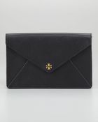 Tory Burch Robinson Envelope Clutch Large - Lyst