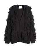 3.1 Phillip Lim Fringe Cardigan - Lyst