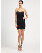 Mark + James By Badgley Mischka Sequined Tulle Dress - Lyst