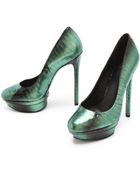 B Brian Atwood Fontanne Iridescent Pumps - Lyst