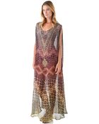 Camilla Caftan Cover Up - Lyst