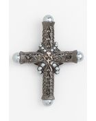 Givenchy Femme Cross Brooch - Lyst
