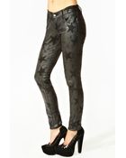 Nasty Gal Falling Star Skinny Jeans - Lyst
